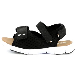 Hook-and-loop canvas sandals
