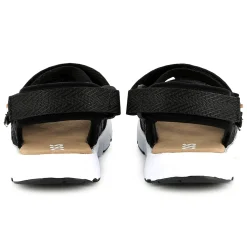 Hook-and-loop canvas sandals