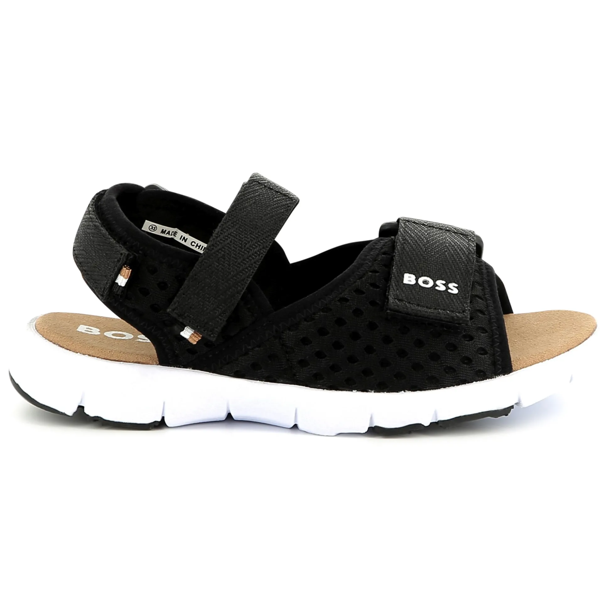 Hook-and-loop canvas sandals