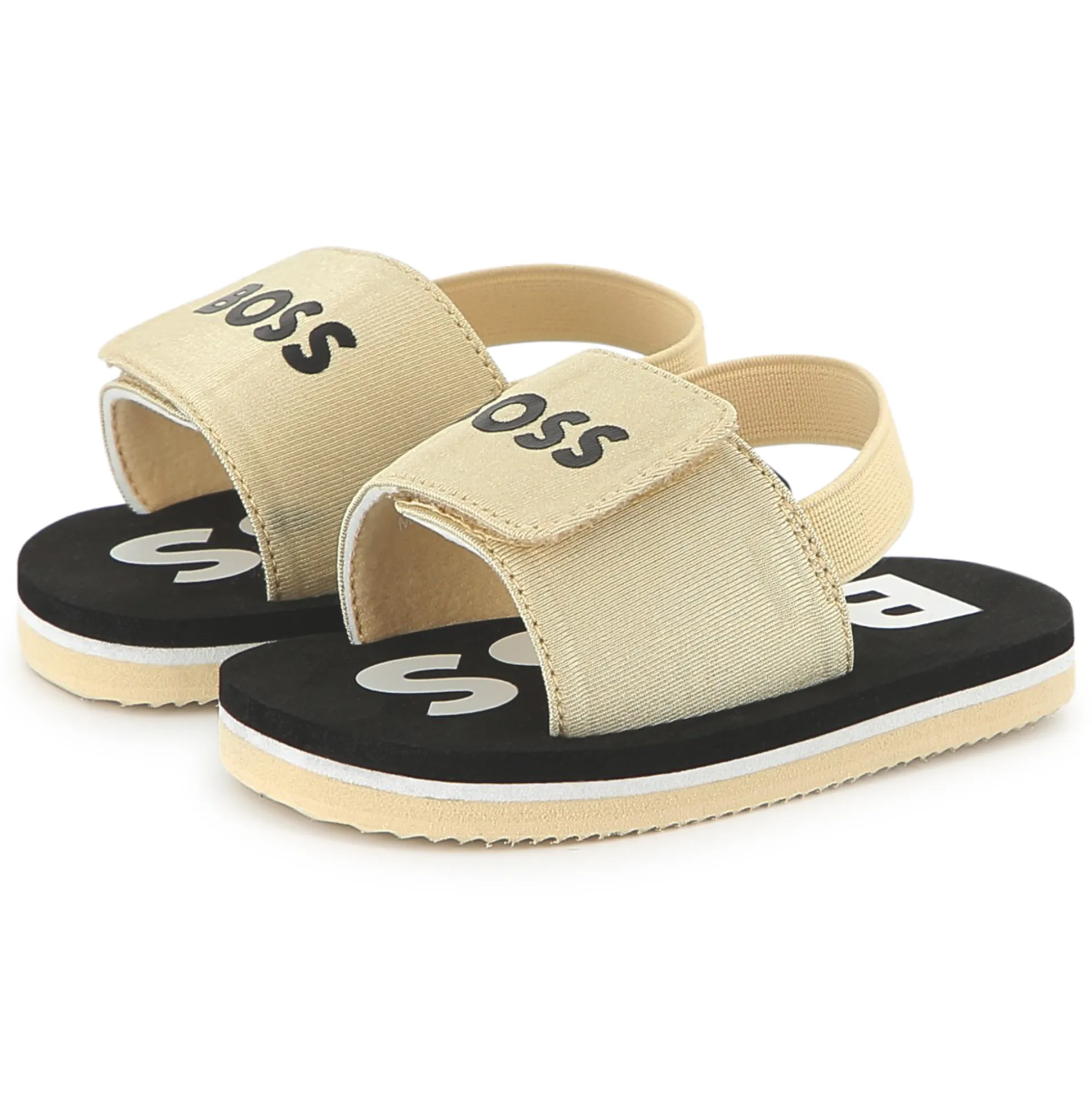 Hook-and-loop flip-flops