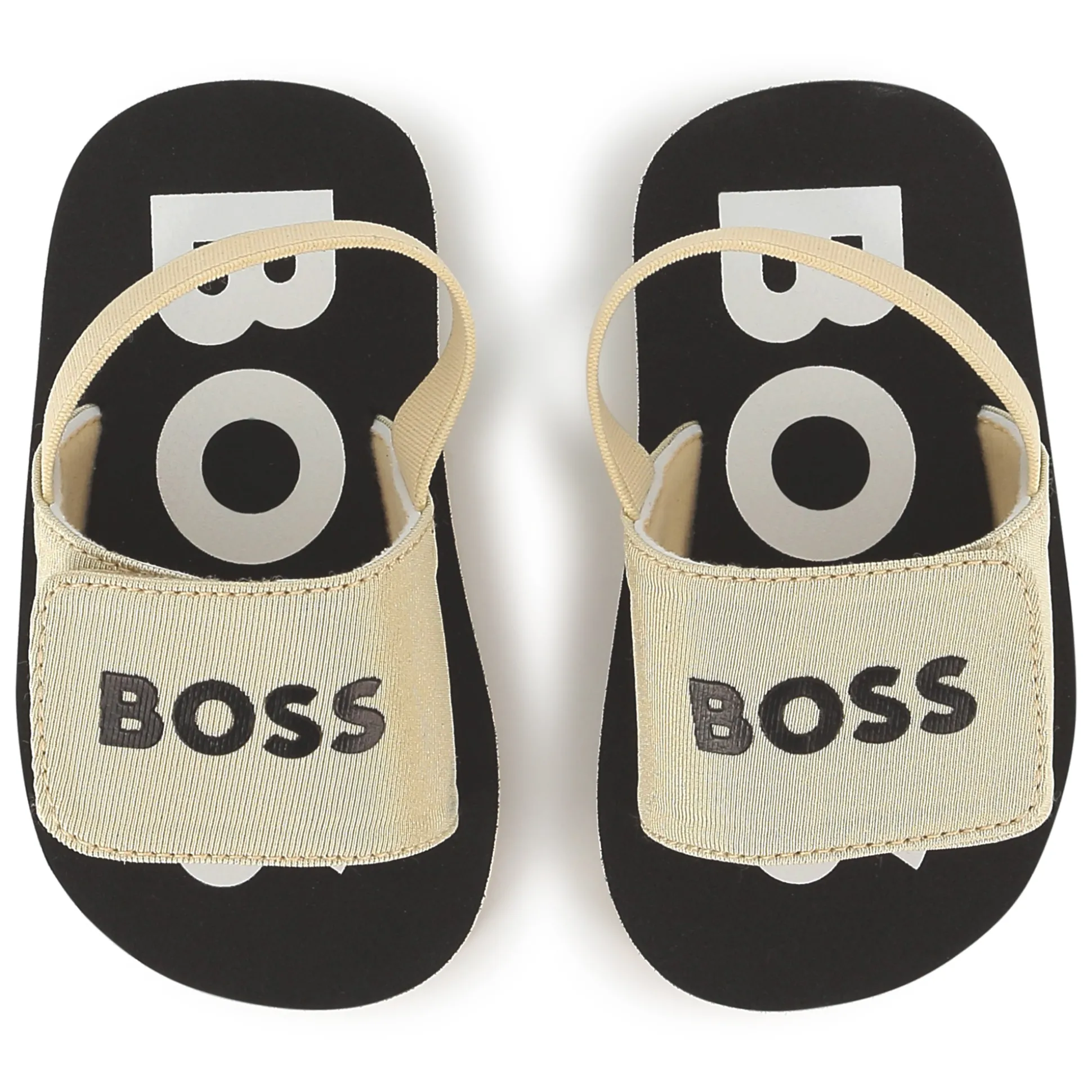 Hook-and-loop flip-flops