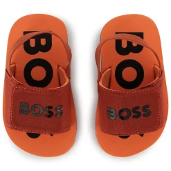Hook-and-loop flip-flops