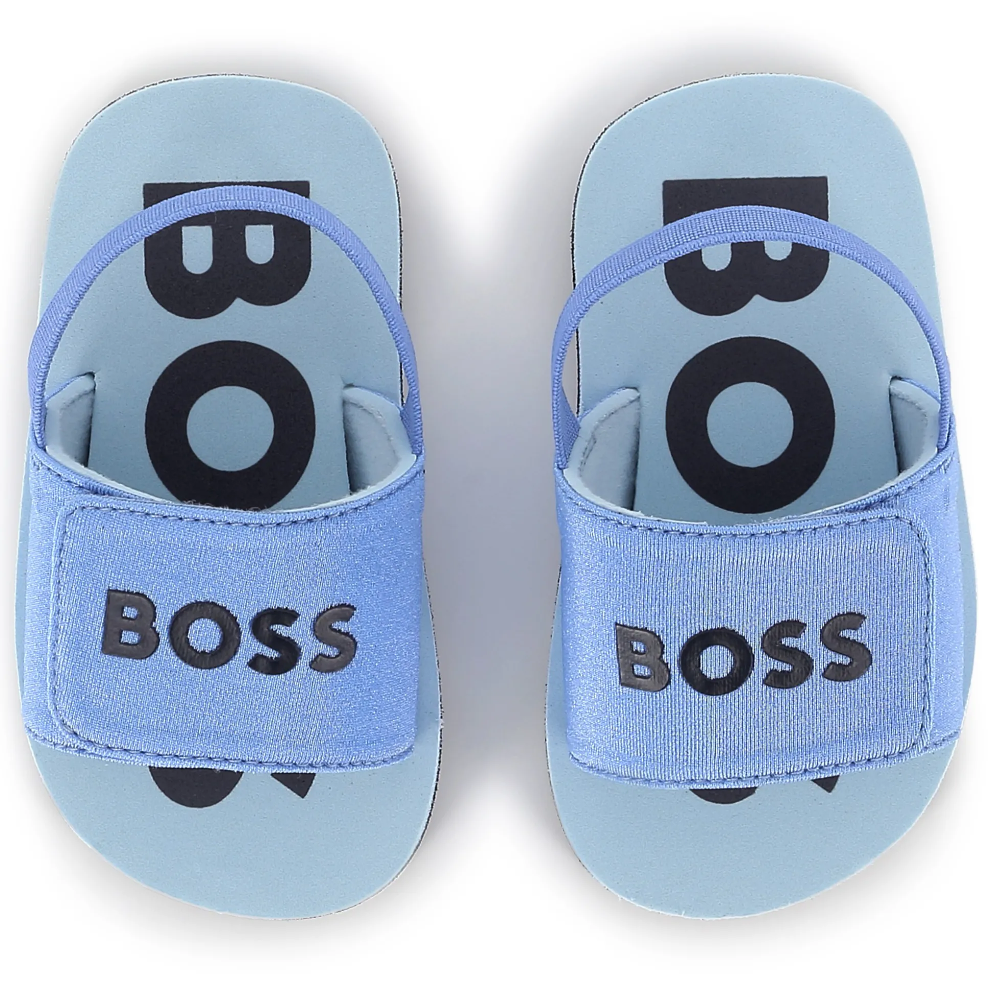 Hook-and-loop flip-flops