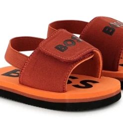 Hook-and-loop flip-flops
