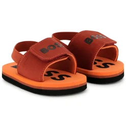 Hook-and-loop flip-flops