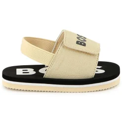 Hook-and-loop flip-flops