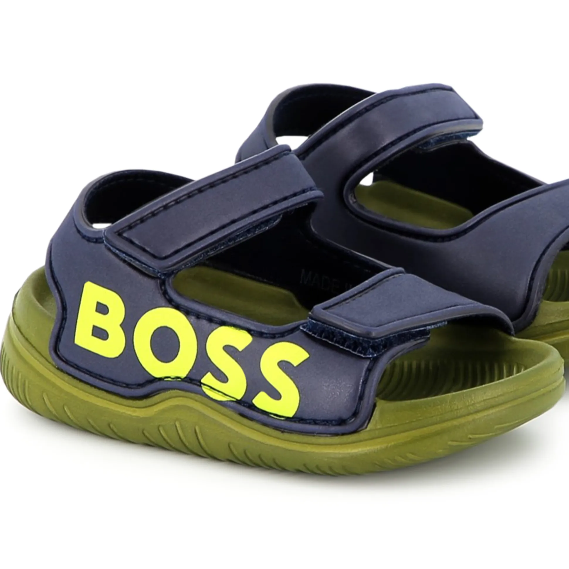 Hook-and-loop sandals