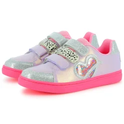 Hook-and-loop strap trainers