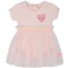 2-in-1 dress with heart patch