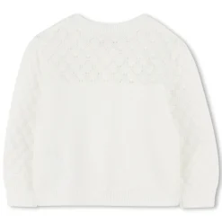Knitted cotton cardigan