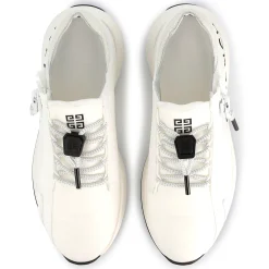 Lace-up and zip trainers