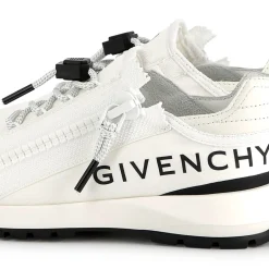 Lace-up and zip trainers