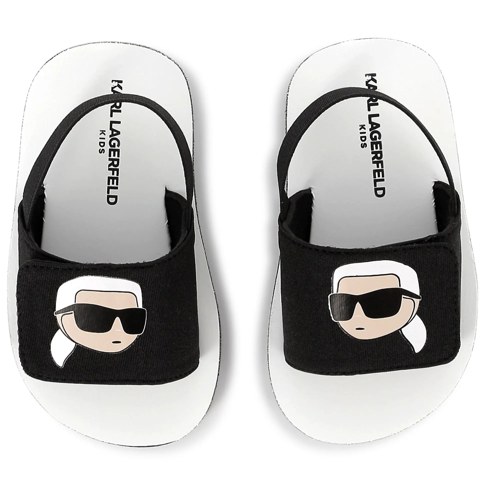 Light hook-and-loop sandals