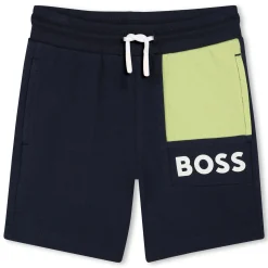 Lined cotton shorts