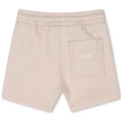 Linen and cotton shorts