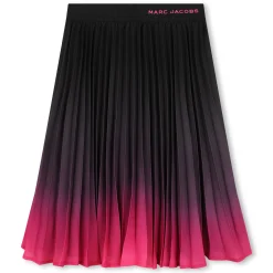 Long crepe skirt