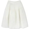 Long embroidered skirt