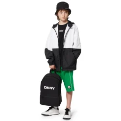 Long fleece Bermuda shorts