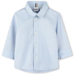 Long-sleeved cotton shirt
