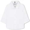 Long-sleeved cotton shirt