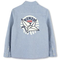 Long-sleeved cotton shirt