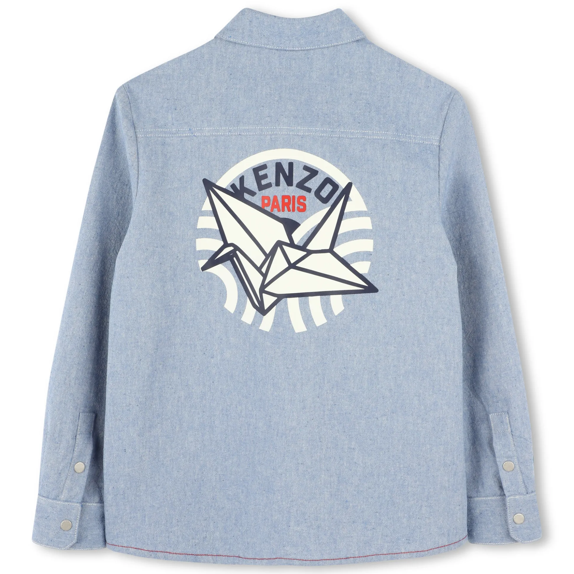 Long-sleeved cotton shirt
