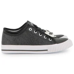 Low-top lace-up trainers