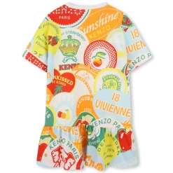 Multicolour print dress