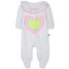 Multicoloured heart pyjamas