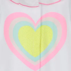 Multicoloured heart pyjamas
