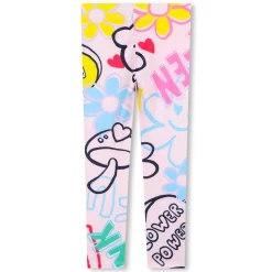 Multicoloured printed leggings
