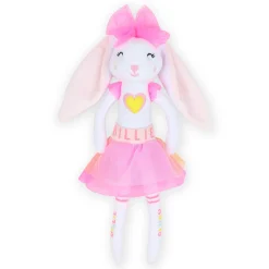Multicoloured rabbit toy