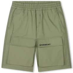 Multi-pocket Bermuda shorts