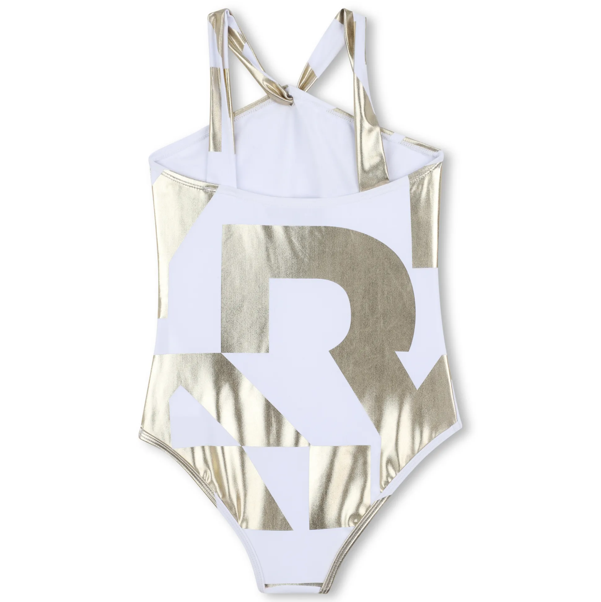 One-piece logo print swimsuit