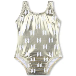 One-piece printed bathing suit