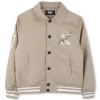Padded twill jacket
