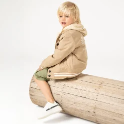 Padded twill jacket