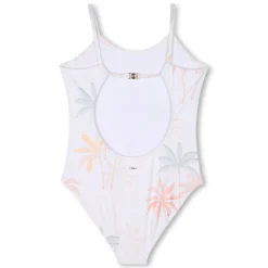 Palm tree print swimsuit