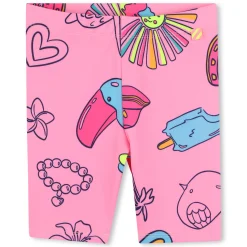 Patterned cycling shorts