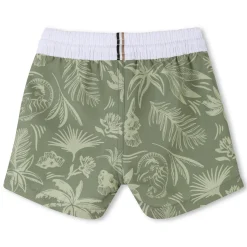 Patterned swim shorts