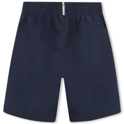 Peach-skin swimming trunks
