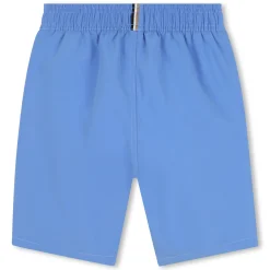Peach-skin swimming trunks