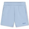Plain fleece shorts