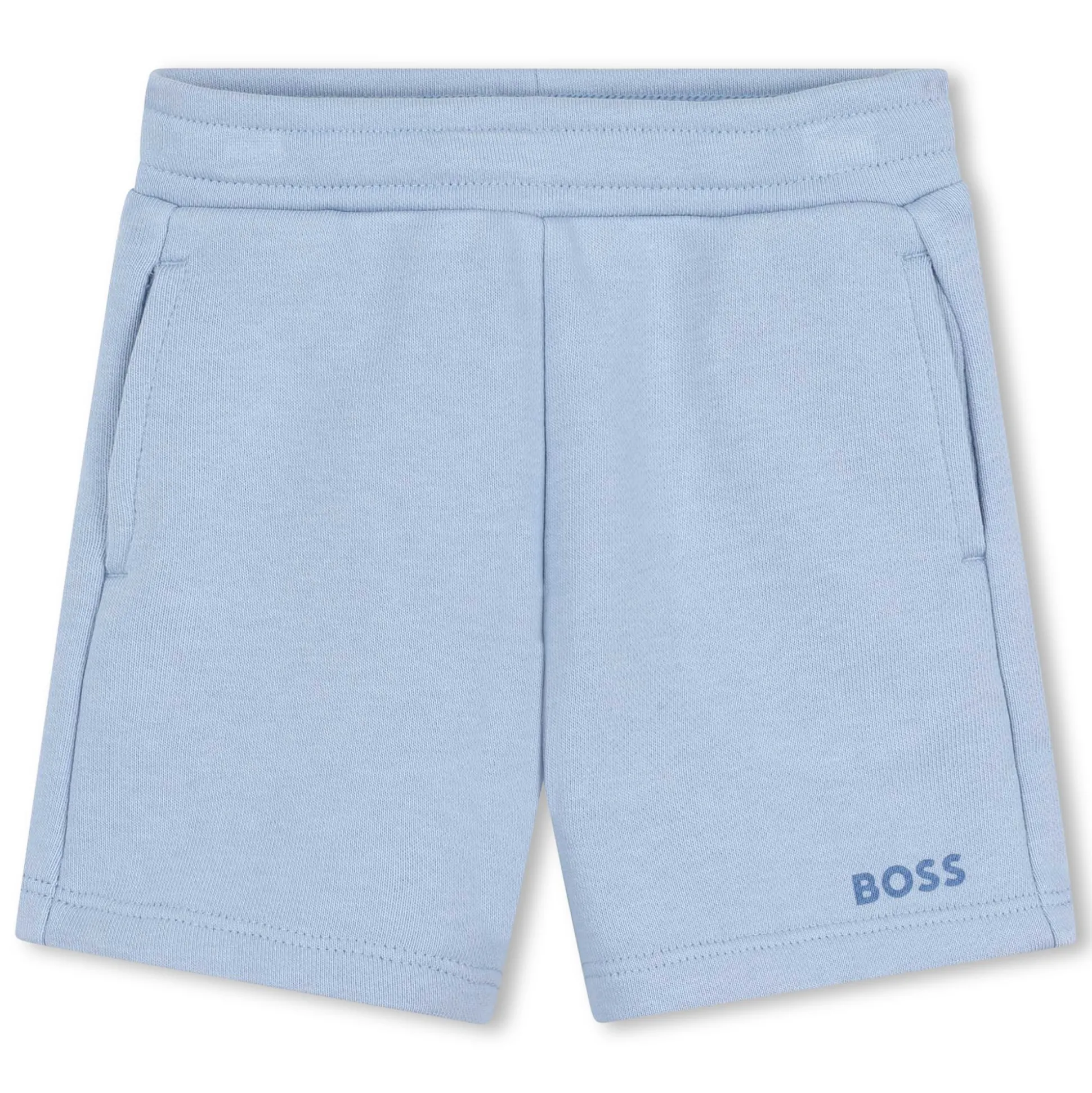 Plain fleece shorts