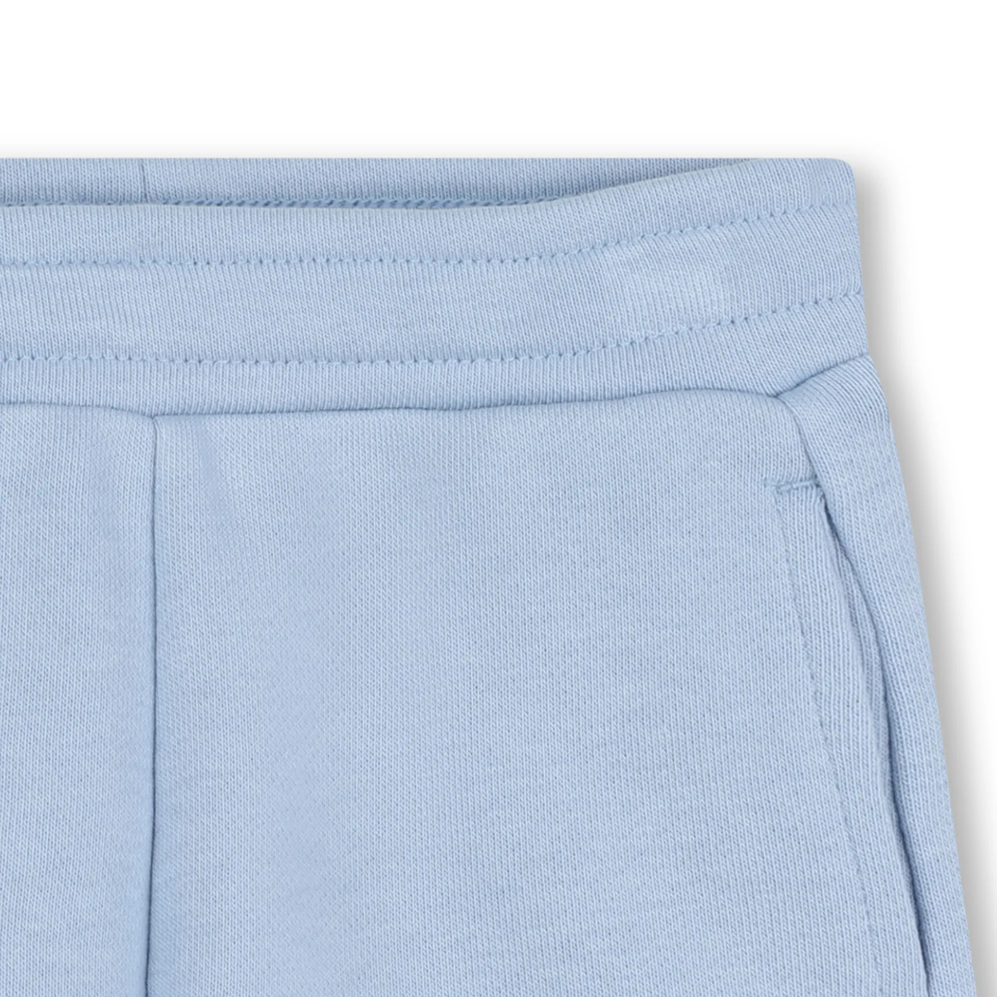 Plain fleece shorts
