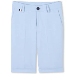 Plain formal Bermuda shorts