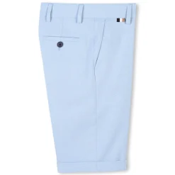 Plain formal Bermuda shorts
