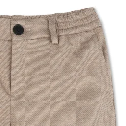 Plain formal Bermuda shorts
