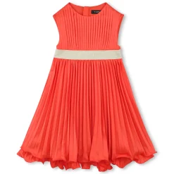 Pleated formal dress