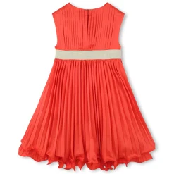 Pleated formal dress
